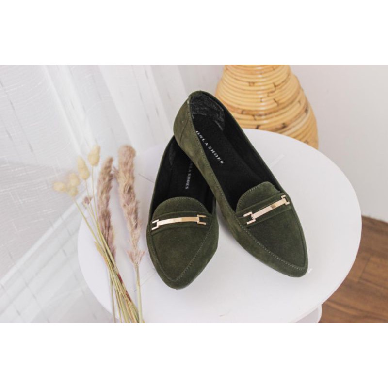 Onlashoes - Flat Shoes LB11 Sepatu Flat Wanita