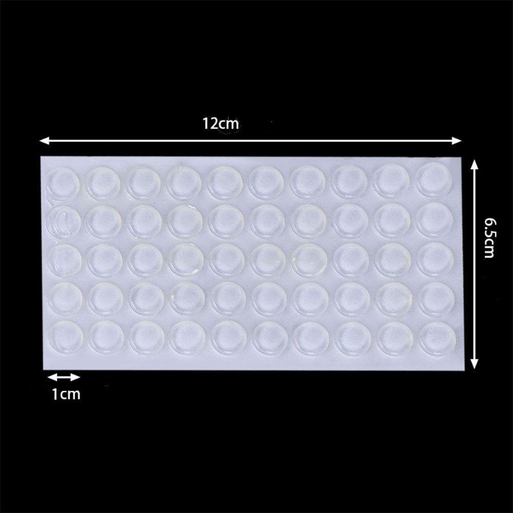 Rebuy Buffer Pad 50butir Diameter 10MM Kabinet Karet Silicon Furniture Hardware Stopper