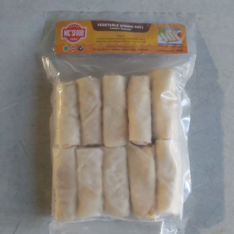

Vegetable Springroll Lumpia Sayur isi 10