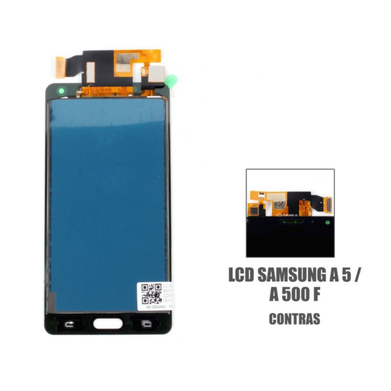 Lcd fullset / lcd touchscreen samsung a5 / a 5 / a5 2015 / a500 / a 500 / a5000 aaa contras original