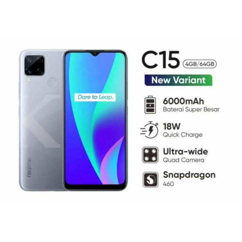 realme c15 4/64GB