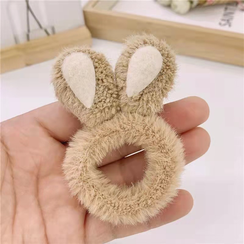 Scrunchie Rambut Wanita Kelinci Lucu