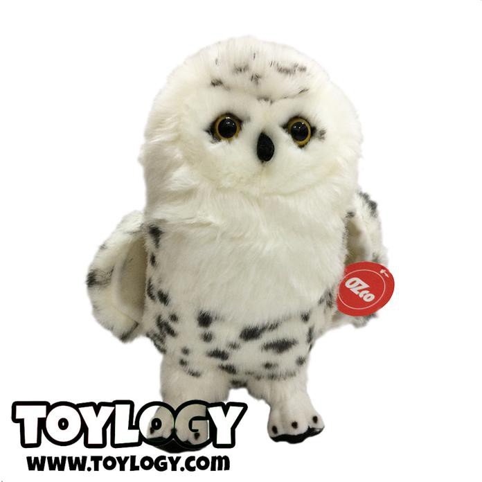 OZCO BONEKA BURUNG HANTU OZCO ( WHITE OWL DOLL OZCO) 11 INCH BM973 GT45