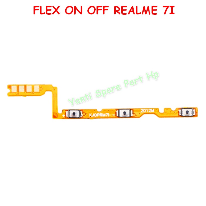 Flexible On Off Realme 7i Original New