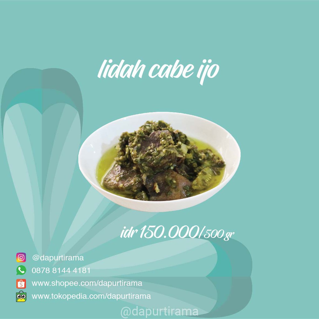 

Lidah Cabe Ijo (500 gr)