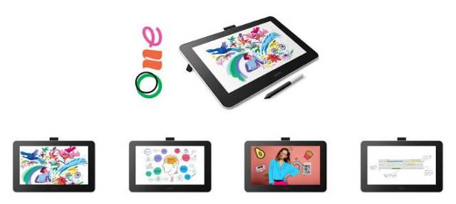 Wacom one display cintiq ekonomis DTC 133 garansi 1thn