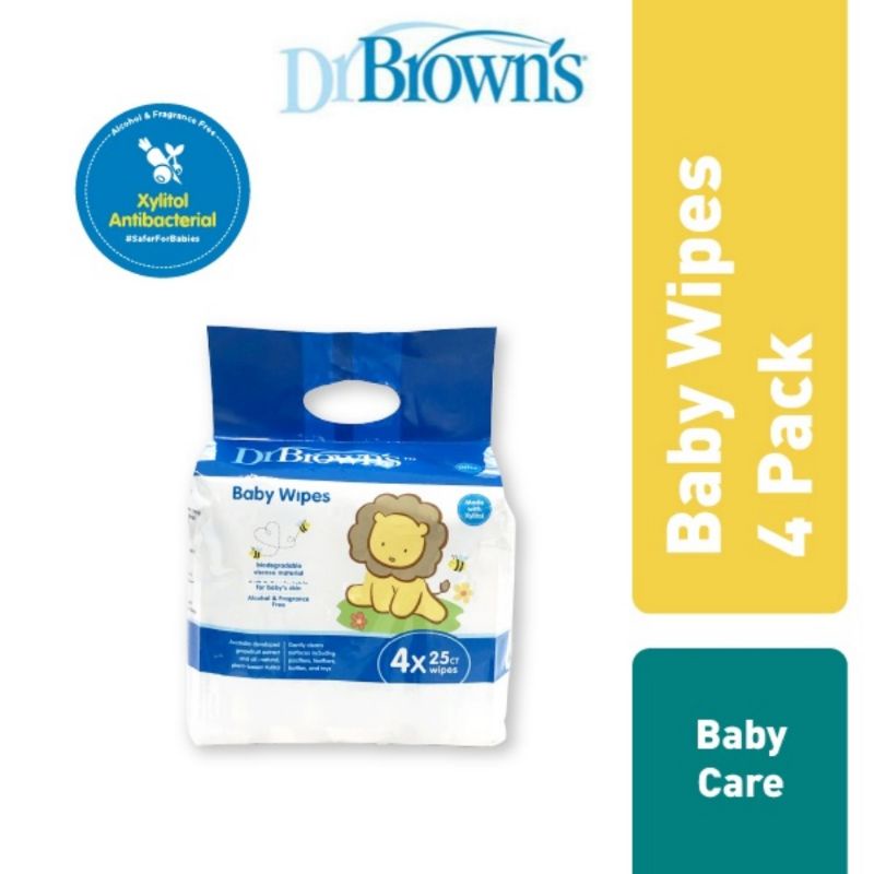 Dr.Brown's Baby Wipes - Tisu basah