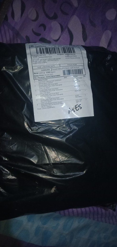 Couple Batik Ayah Anak Motif Mohabaten Size Anak Terlengkap Usia 1-10 Tahun