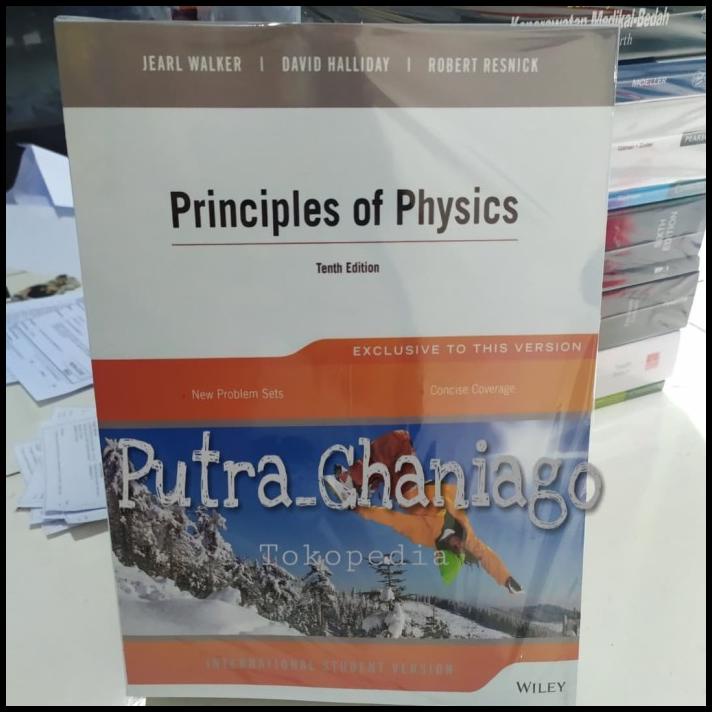 Principles Of Physics 10Th Tenth Edition By Walker Halliday Resnick | Daisy