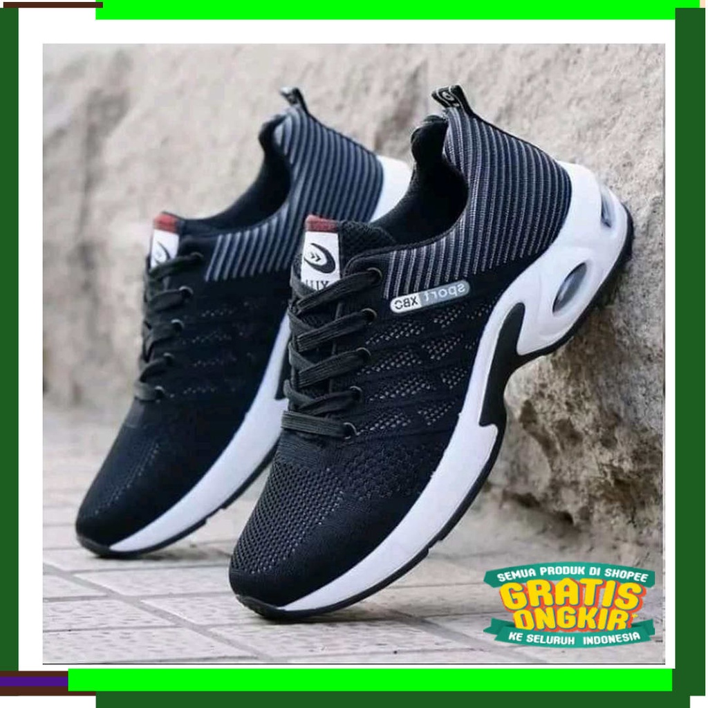 Sepatu warna Cerah Pink hijau biru orange Muda tua abu Putih anak / sepatu pria sneakers tali xbo sp