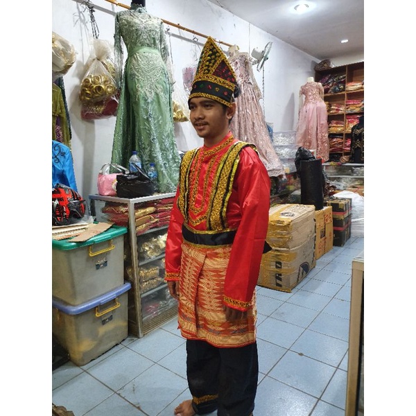 Baju Saman Adat Aceh Dewasa / Baju Adat Aceh Lk/Pr