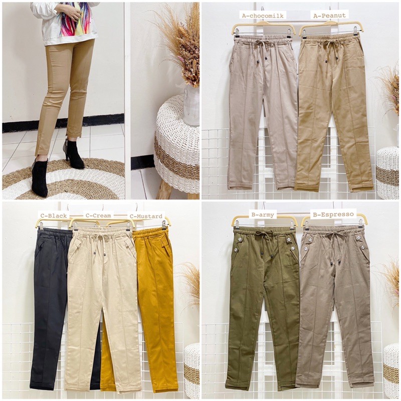 Baggy pencil pants