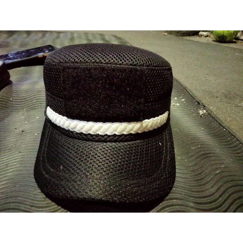 Topi komando jaring - topi komando perekat - topi komando satpam