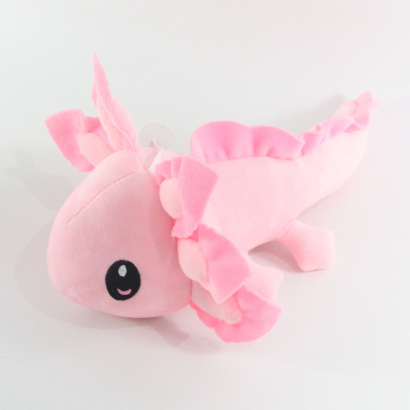 Mainan Boneka Stuffed Plush Axolotl Kartun Ukuran 35cm Untuk Anak / Dewasa