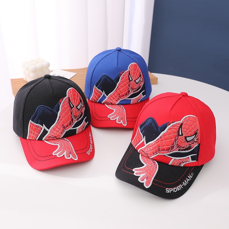 Topi Baseball Anak Import Model Karakter Superhero