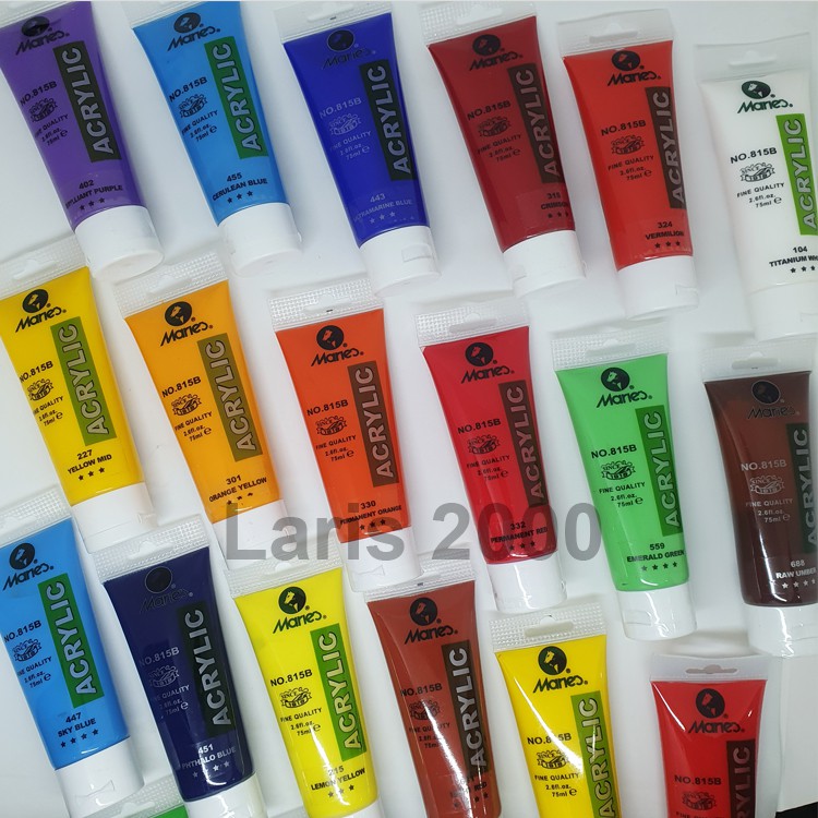 

Maries Cat Akrilik / Acrylic Paint 75ml Besar Warna 1
