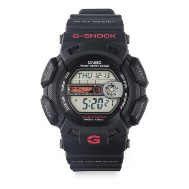 CASIO G-SHOCK GULFMAN TYPE G-9100-1V ORIGINAL / Casio Gshock G-9100-1 / Jam Tangan Digital