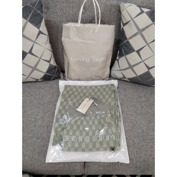 SOLD signature comfy set sweater benangjarum buttonscarves PANT SAGE size M