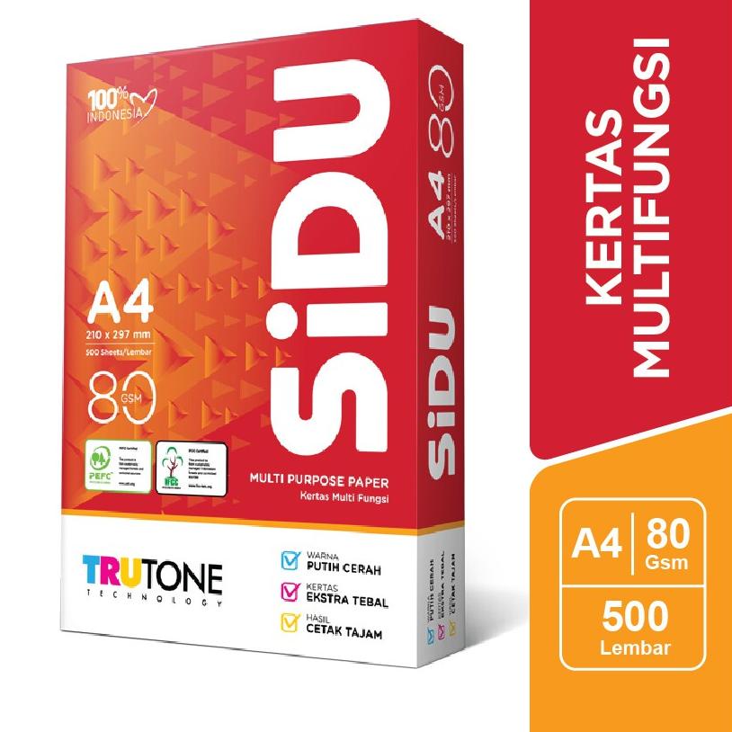 

㊨ SiDU Kertas Fotocopy 80 GSM A4 れ