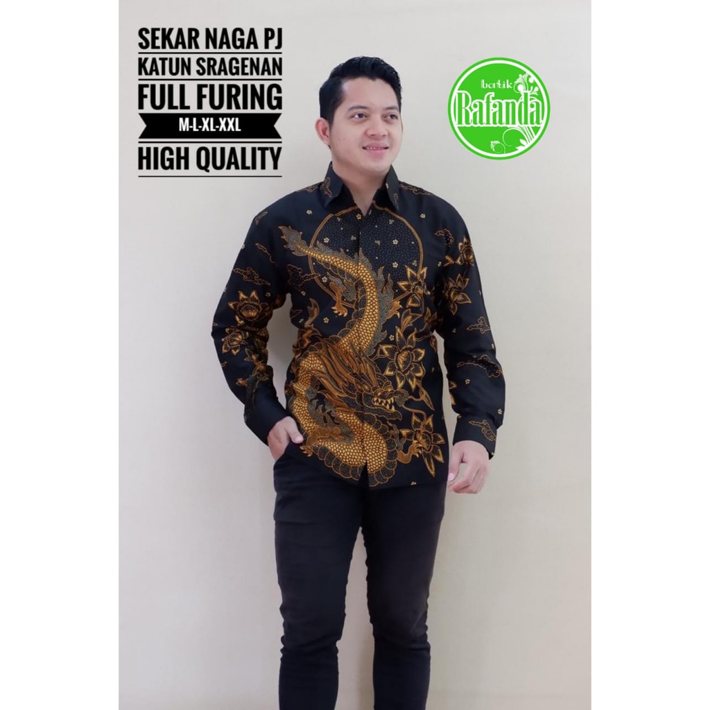 SEKAR NAGA RAFANDA BATIKSOLOAMANAH KEMEJA BAJU BATIK PRIA SOLO LENGAN PANJANG PENDEK LAPIS FURING ATASAN BATIK PREMIUM MODERN KATUN HALUS MARENO  MERAK SOGAN WULU SEKTI MERAK MERAH ABSTRAK CABE MERAH PUSAKA BIRU GELEMBUNG SEKTI BANGAU KUNING MOZAIS MERAK