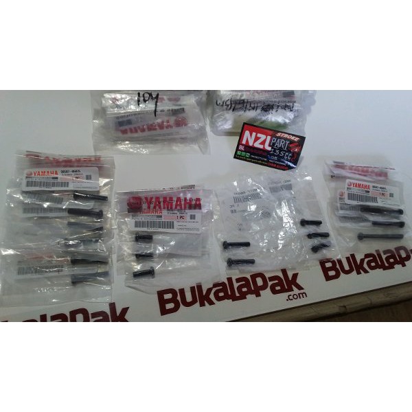 DSA                 bak mesin RX KING  blok mesin baut bak mesin set rx king original yamaha NZL