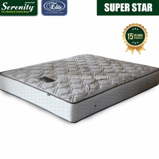 :::::::] Matras Springbed merk Elite serenity
