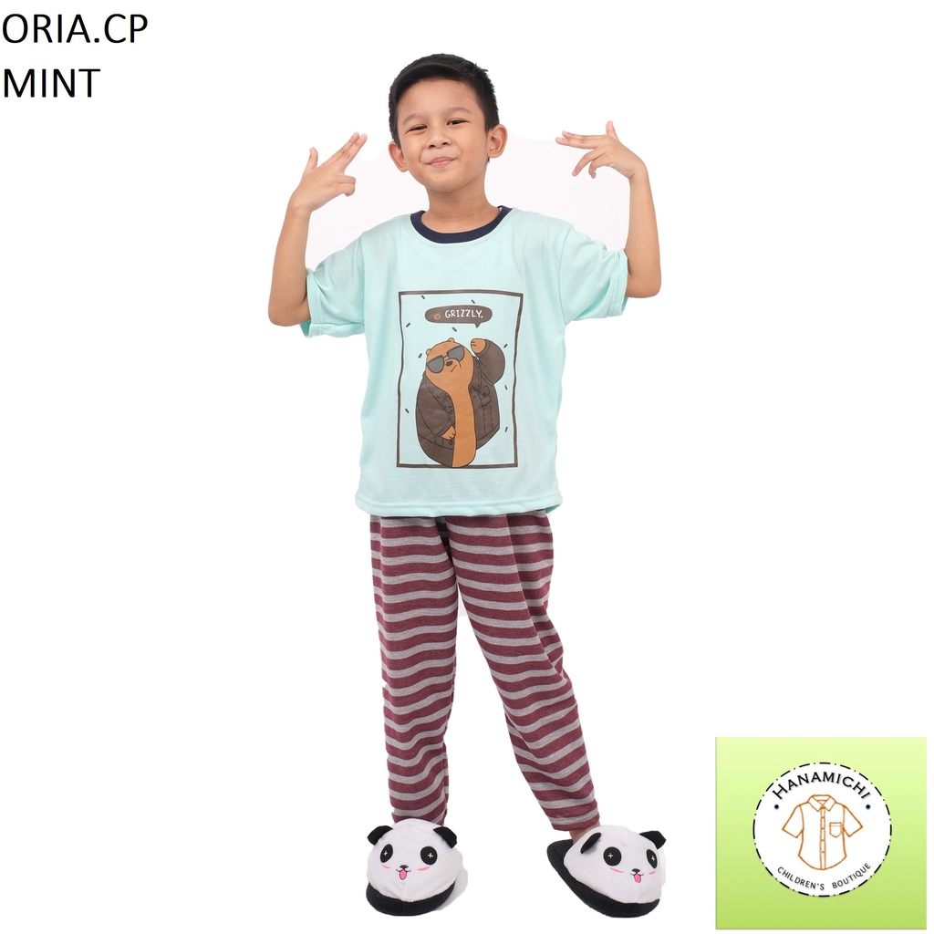 Hanamichi ORIA.CP Baju Tidur Anak Lengan Pendek