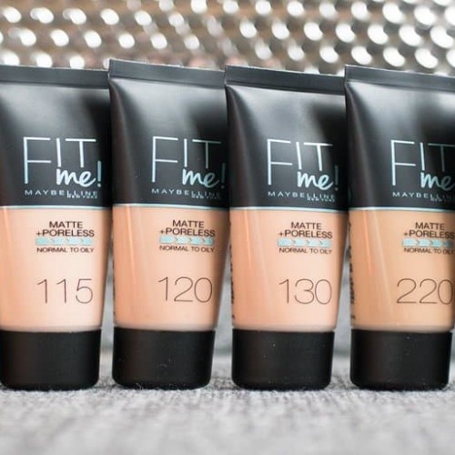 Foundation Tube Maybelline Fit Me Matte Poreless - Foundation Normal To Oily Skin