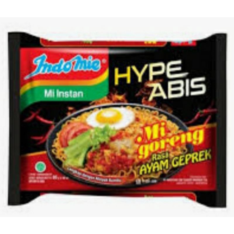 

Indomie Ayam Geprek Hype Abis 85 gr