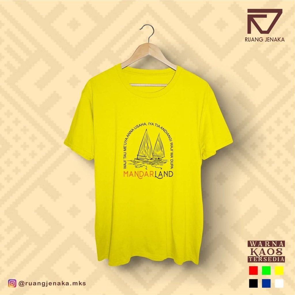 KAOS TANA MANDAR PERIBAHASA BEST QUALITY CULTURE