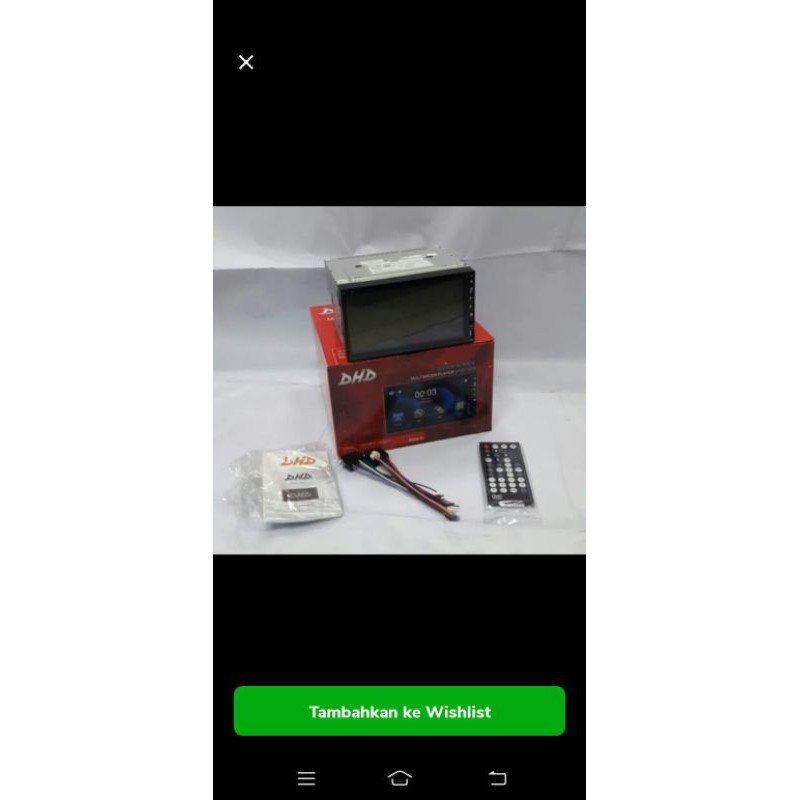 Headunit TV mobil DHD 1076