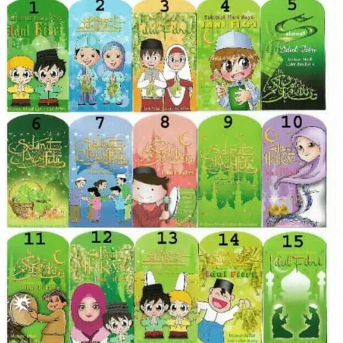 

Open Ds Amplop Lebaran Idul Fitri / Angpao Karakter Kartun Anak ( 1 Pak Isi 10