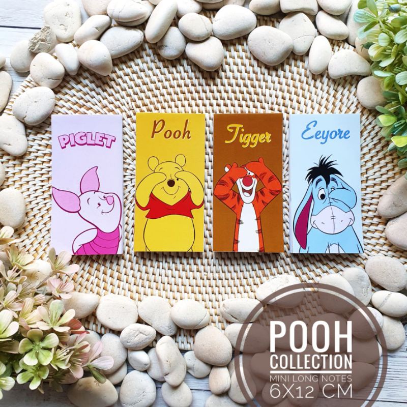 

Winnie The Pooh Piglet Tigger Eeyore Long Notes Buku Catatan Tulis Notebook Notepad Hampers Souvenir Birthday