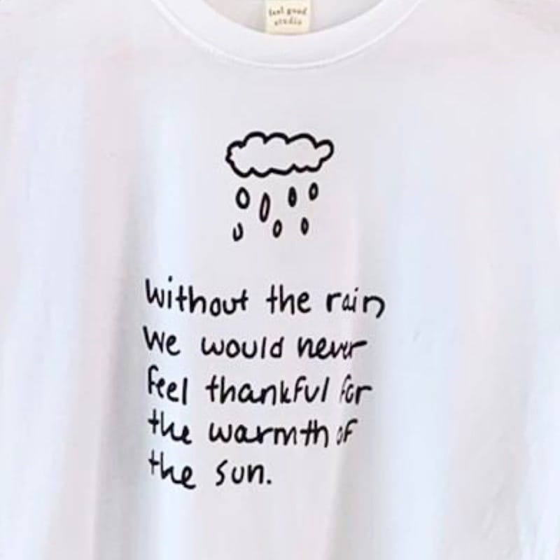 AFI - VC - Kaos Oversize Wanita The Rain (LD 106, P 65)