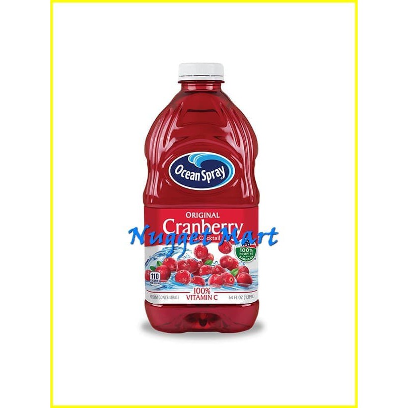 

Ocean Spray Cranberry Juice Cocktail 1 Lt