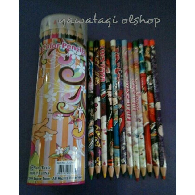 

pensil warna karakter