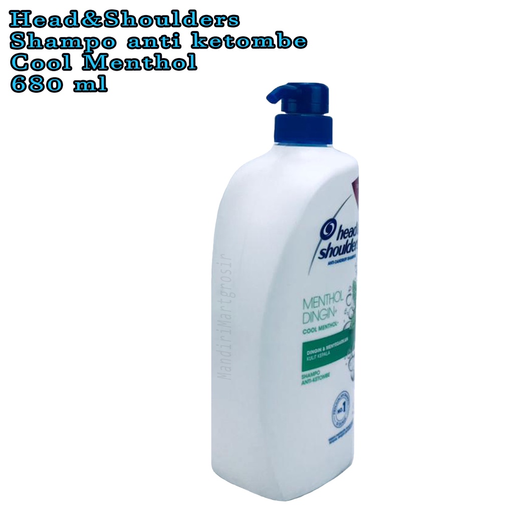 Head &amp; Shoulders * Anti dandruff * Shampo anti ketombe * cool memthol * 680ml