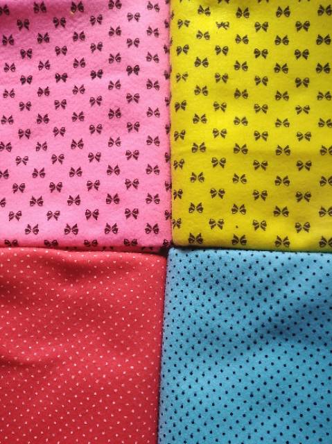 Flanel motif 1 lembar seri 1