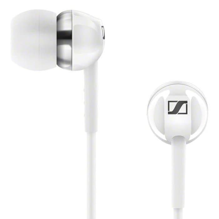 Sennheiser CX 1 00 In Ear Isolating Earphone   White Garansi Astrindo