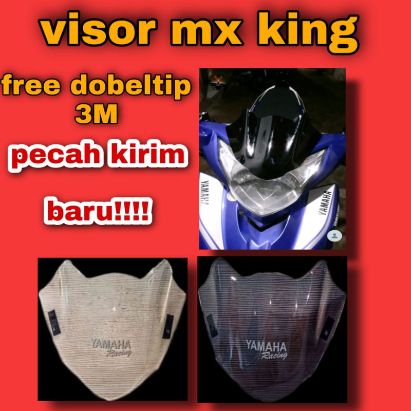 visor mx king - visor yamaha mx - visor yamaha new mx king batman