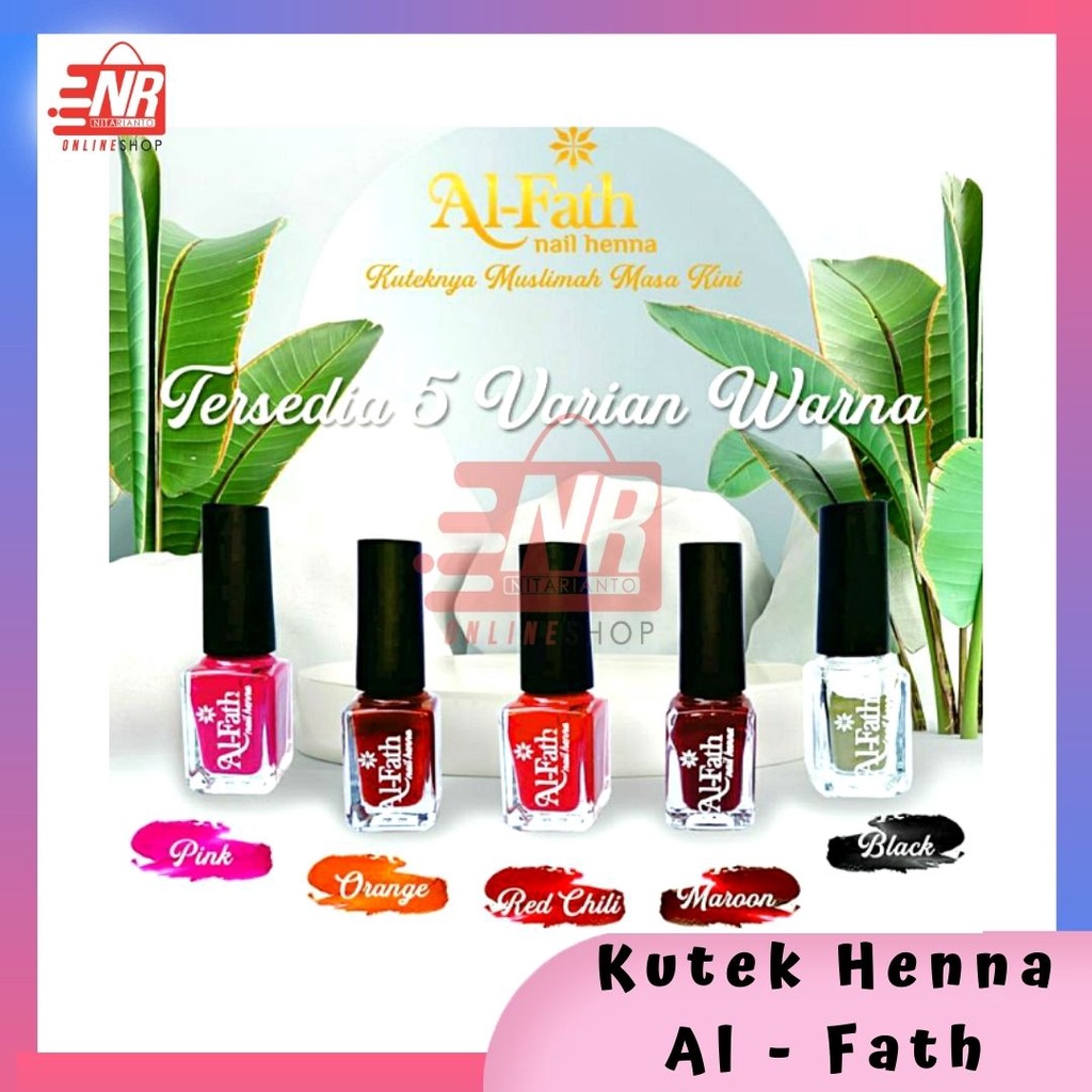 Kutek Henna / Kutek Halal / Kutek Sah Buat Sholat / Henna Kutek / Henna Kuku / Cat Kuku / Nail Henna