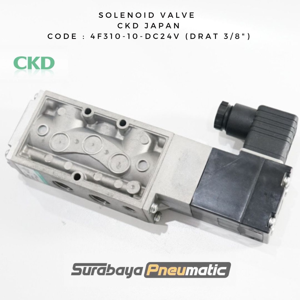 Jual Ckd Japan F Dc V Drat Solenoid Valve Pneumatic