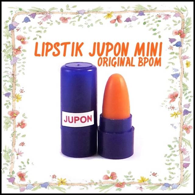 LIPSTIK JUPON ORIGINAL ASLI ADA BPOM - PEMERAH BIBIR ALAMI