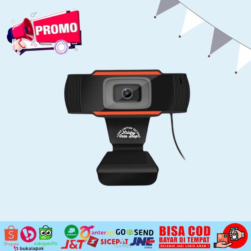 Webcam External Laptop/Netbook/Notebook/Pc/Komputer Untuk Zoom Dll