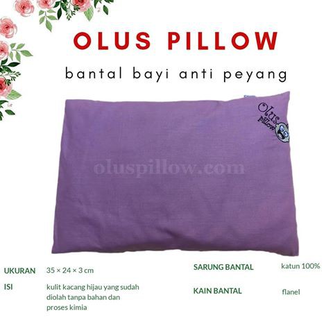 Bantal Olus - Olus Pillow Bantal Bayi Olus Anti Kepala Peang - Bantal Kesehatan Bayi