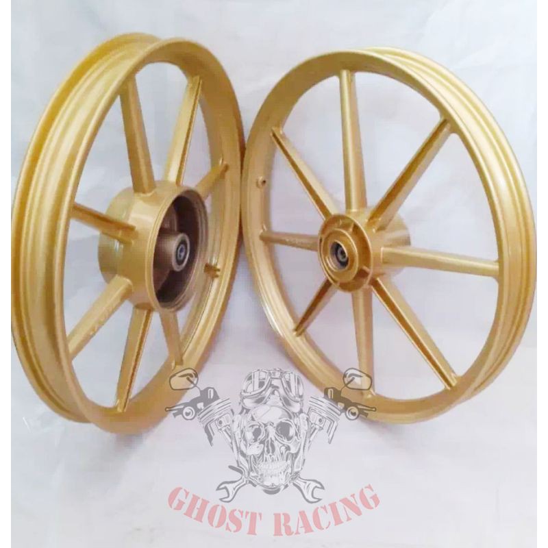 velg racing Jupiter Z Yamaha MX new burhan Vega r vega zr gold velg racing palang 8 V Rossi gold