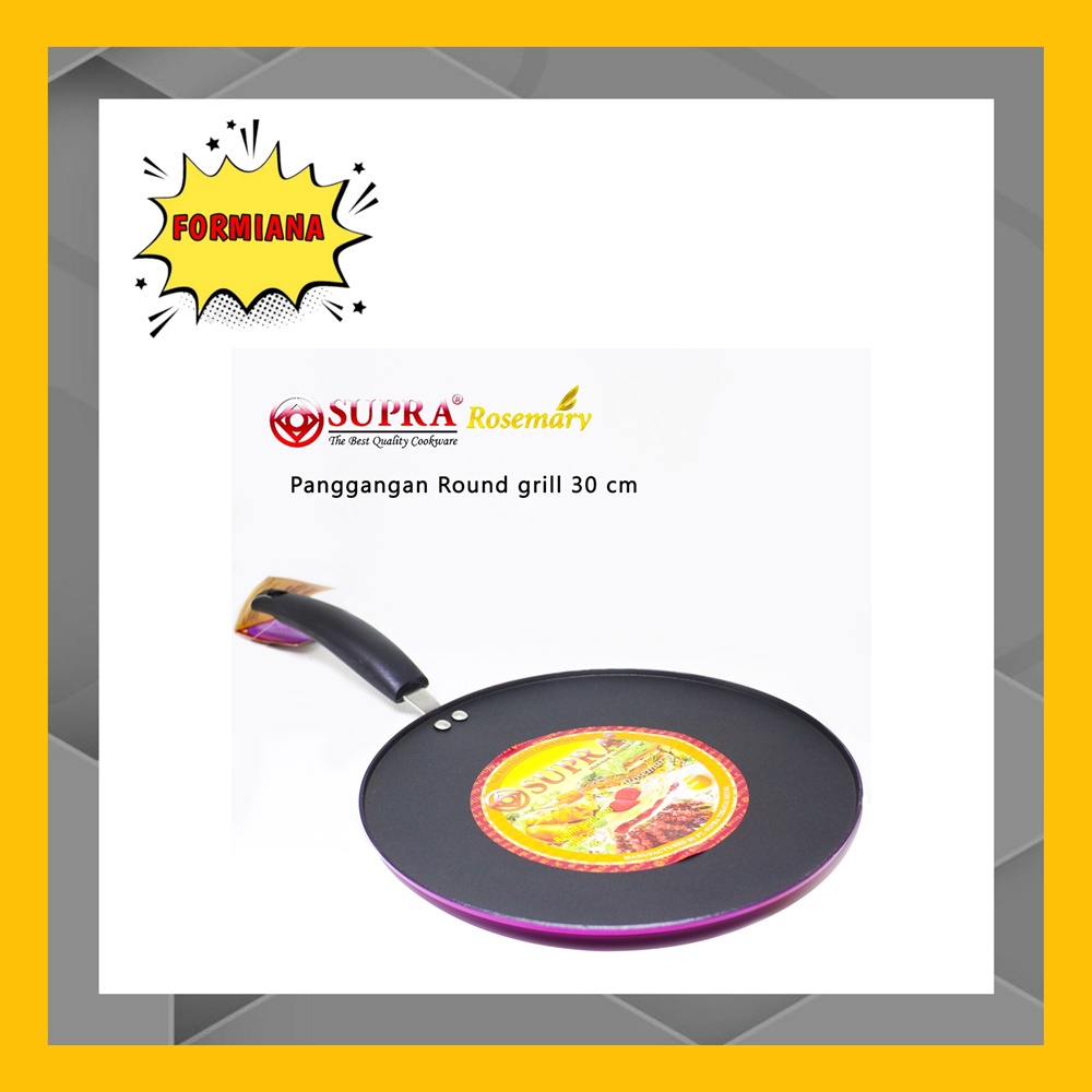 FM - Supra Panggangan Round grill - 30 cm anti lengket