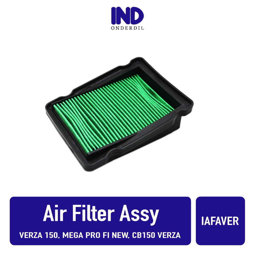 Filter-Saringan-Busa Udara-Hawa-Air Assy Verza 150 &amp; Mega Pro New FI &amp; CB 150-CB150 Verza