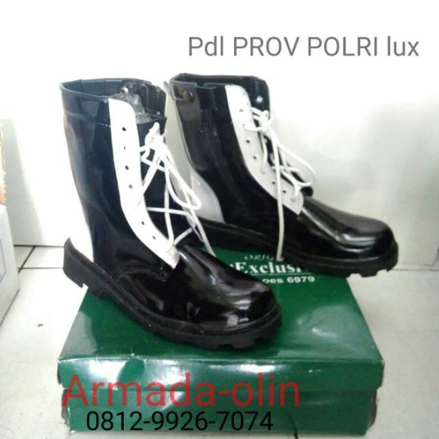 Sepatu Pdl Provost | sepatu pdl polri kilap | Sepatu Pdl Dinas