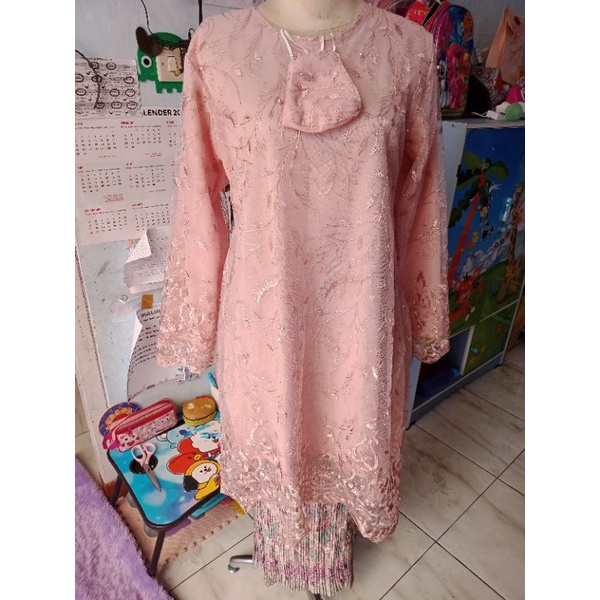 COD KEBAYA TUNIK TULE TILE JUMBO TULLE TULLE SERAGAM KEBAYA BRIDESMAIDS KEBAYA WISUDA MINT UNGU TARO ABU-^TULEBORDIR-ROSGOLD